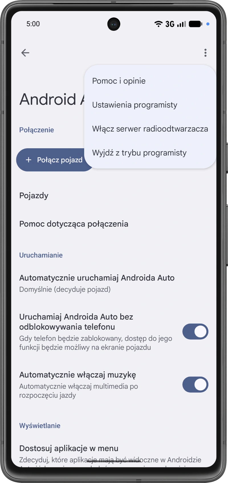 Włącz serwer radioodtwarzacza