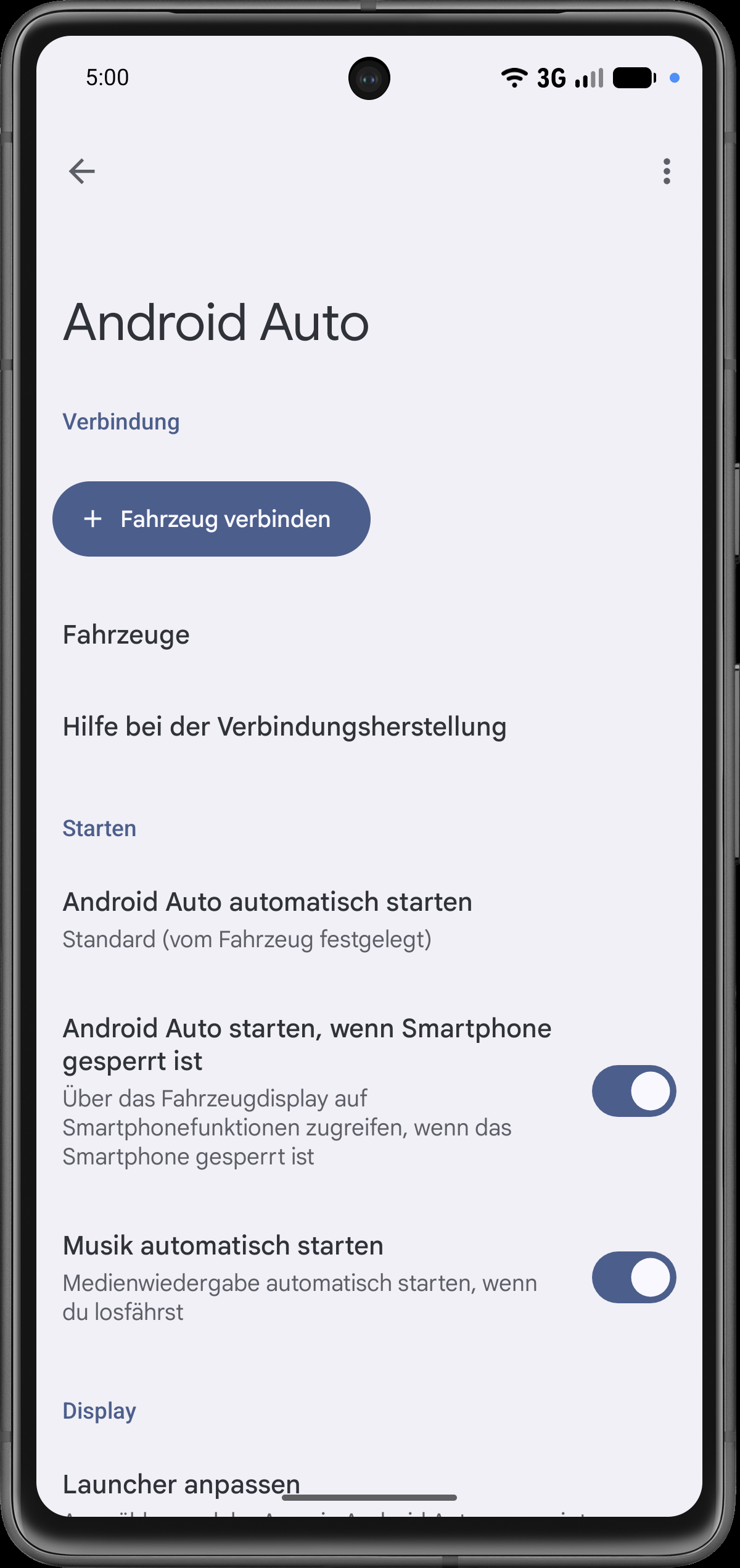 Fahrzeuge öffnen