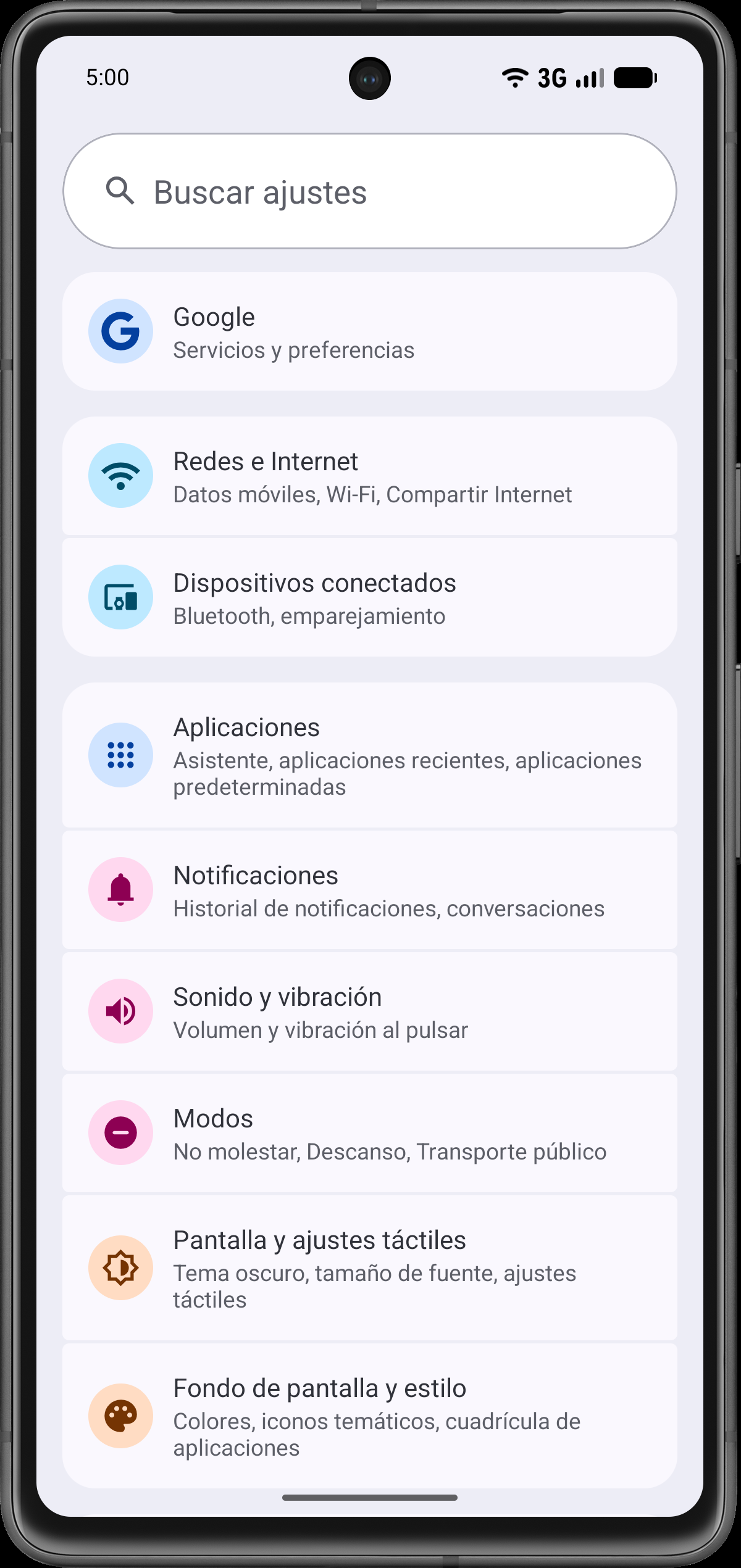 Elige Dispositivos conectados