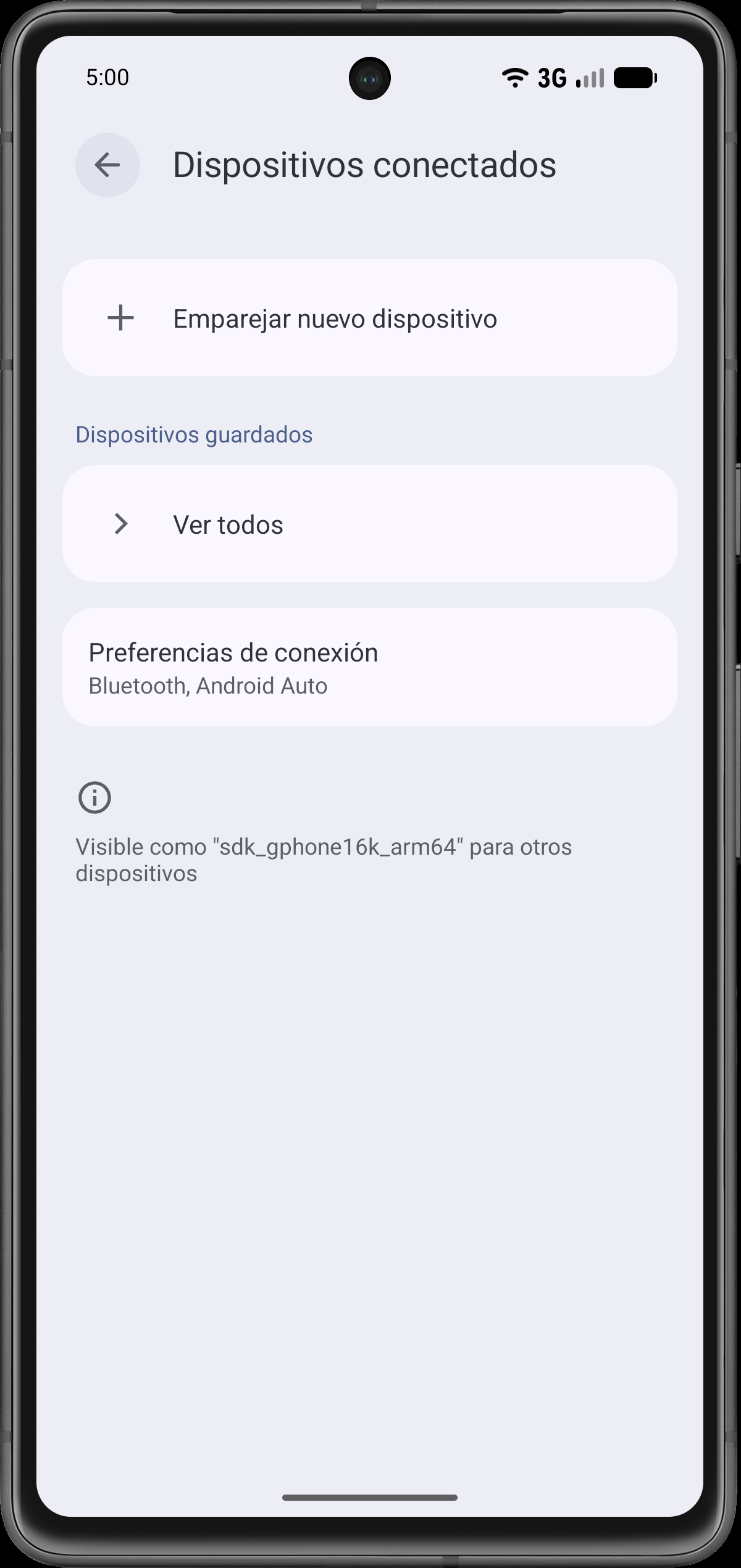 Abre Preferencias de conexión