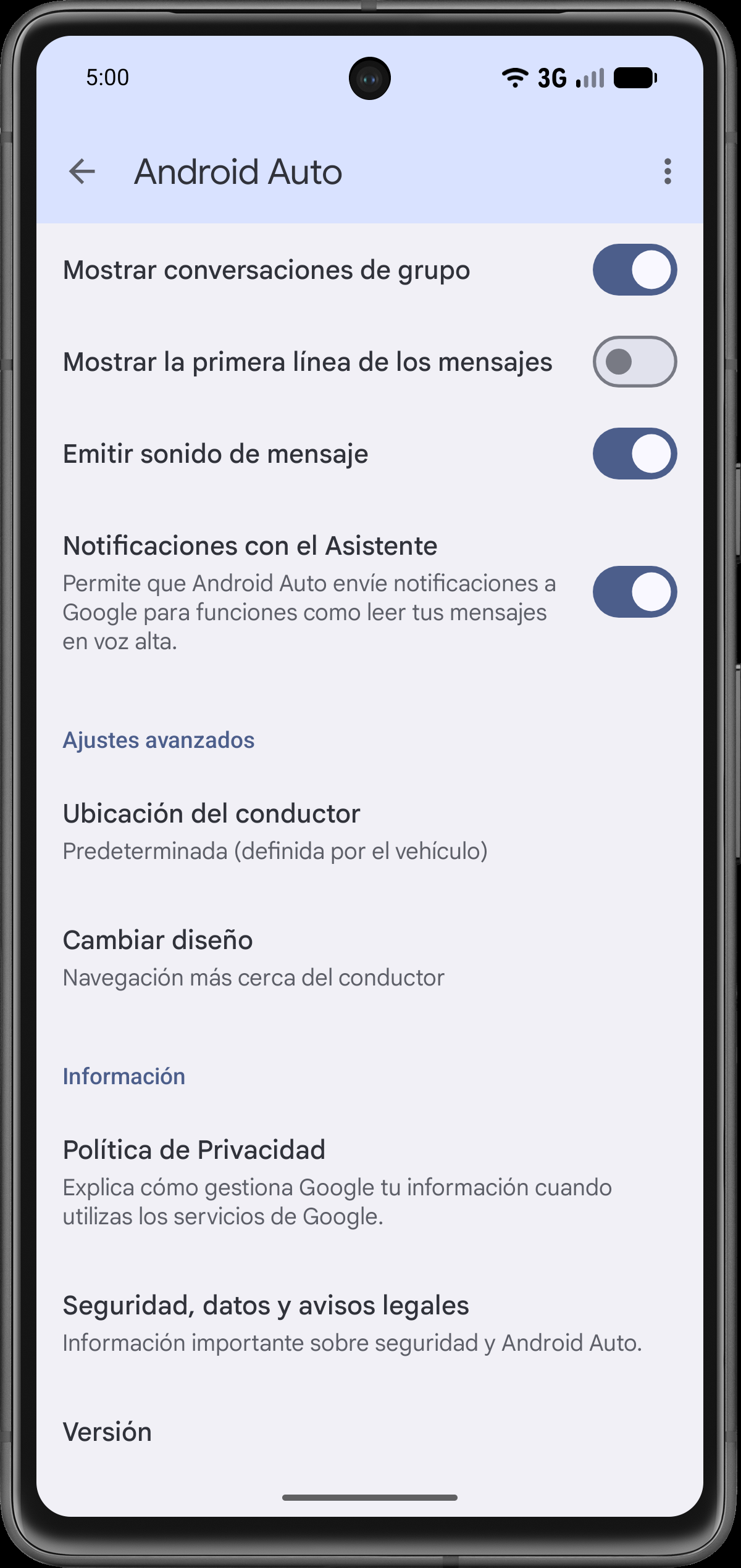 Busca Versión