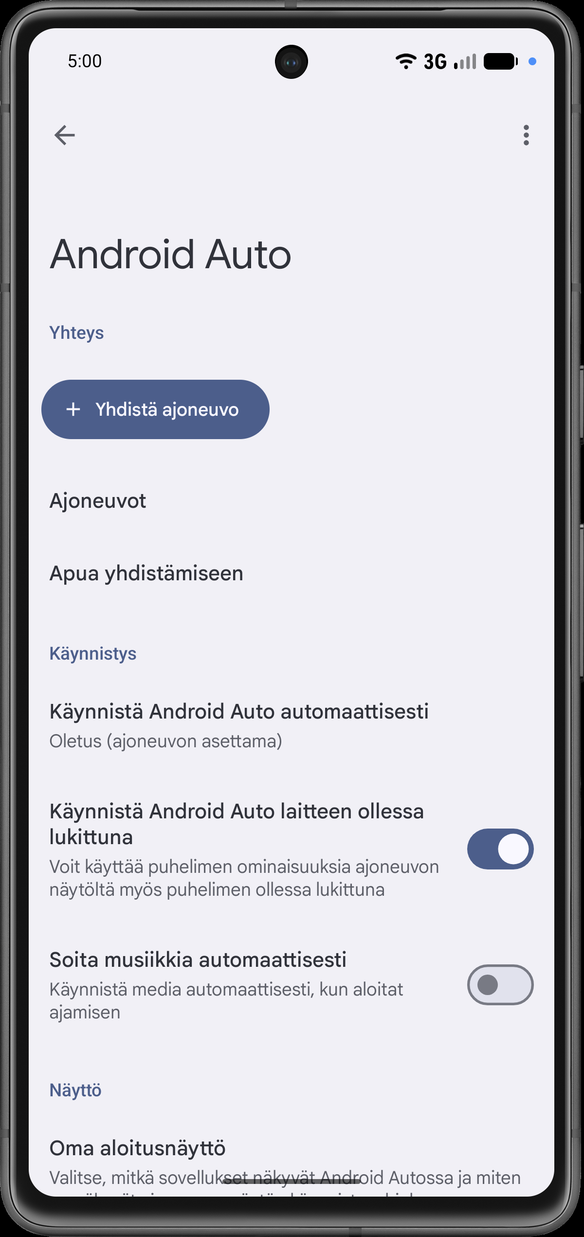 Avaa Ajoneuvot