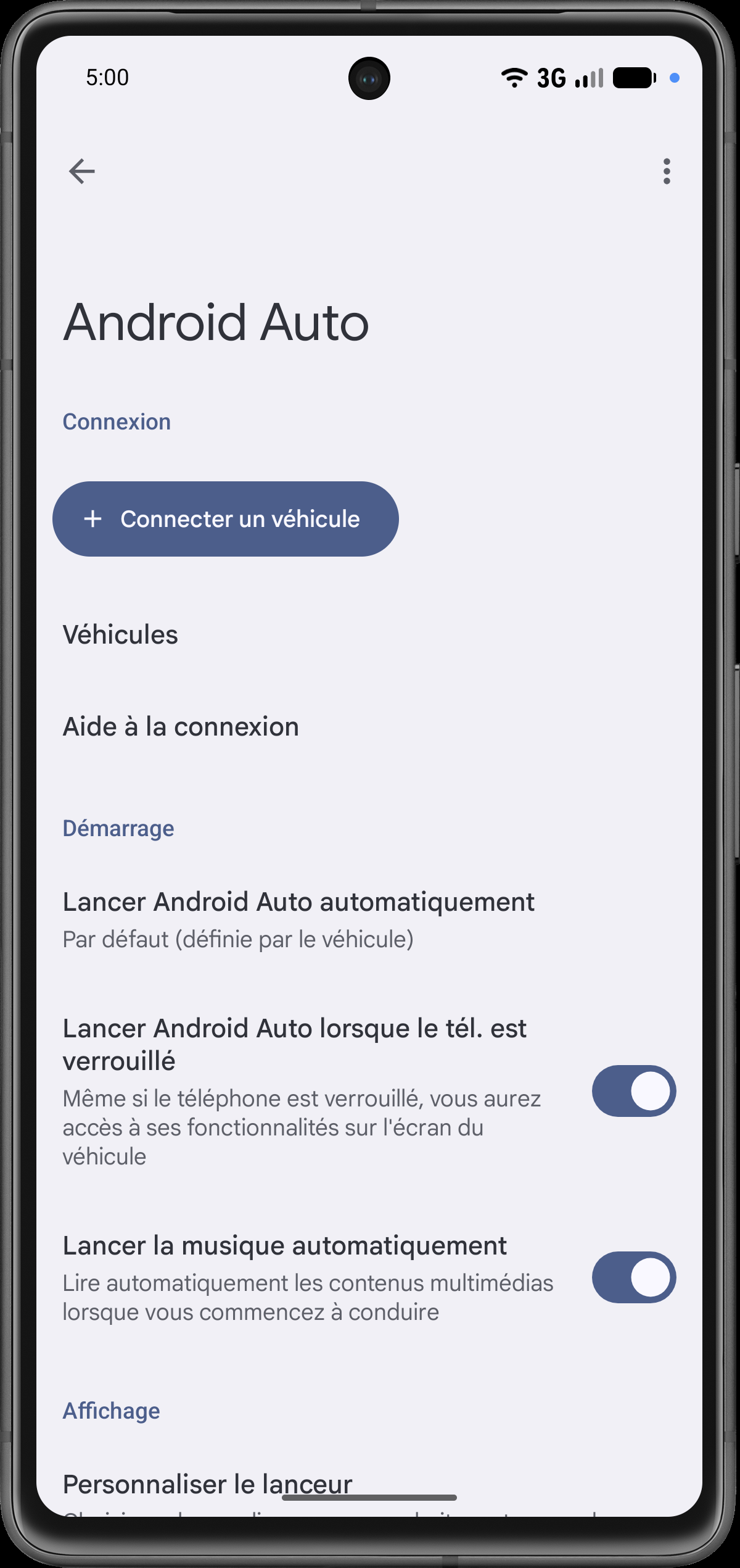 Ouvrir Véhicules