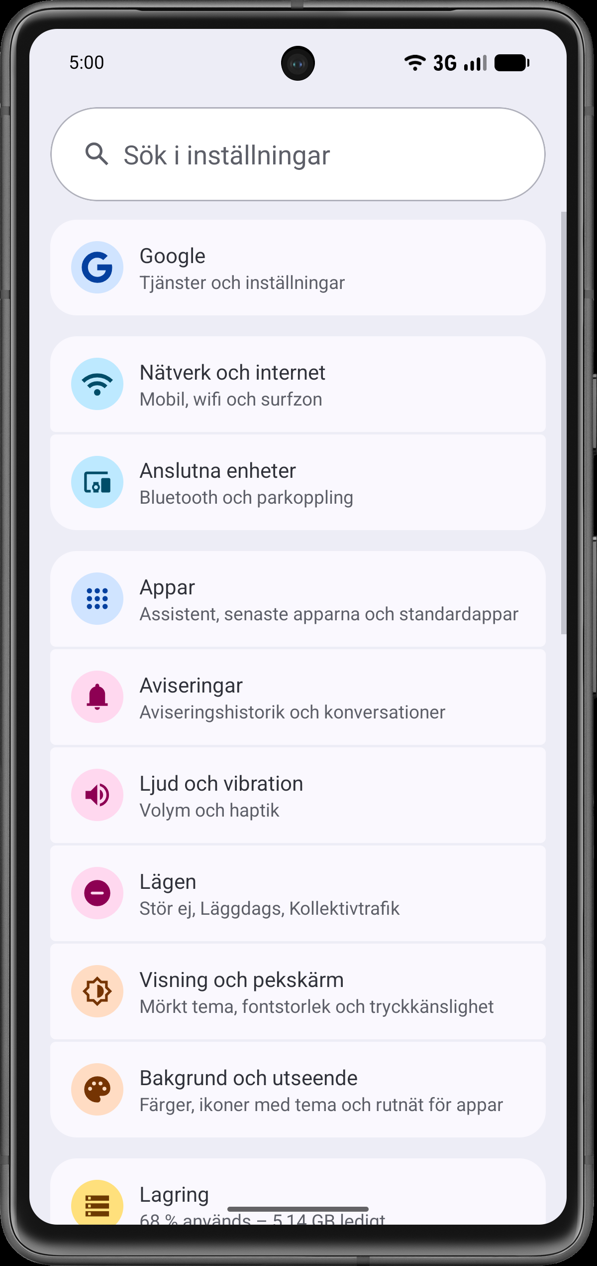 Välj Anslutna enheter