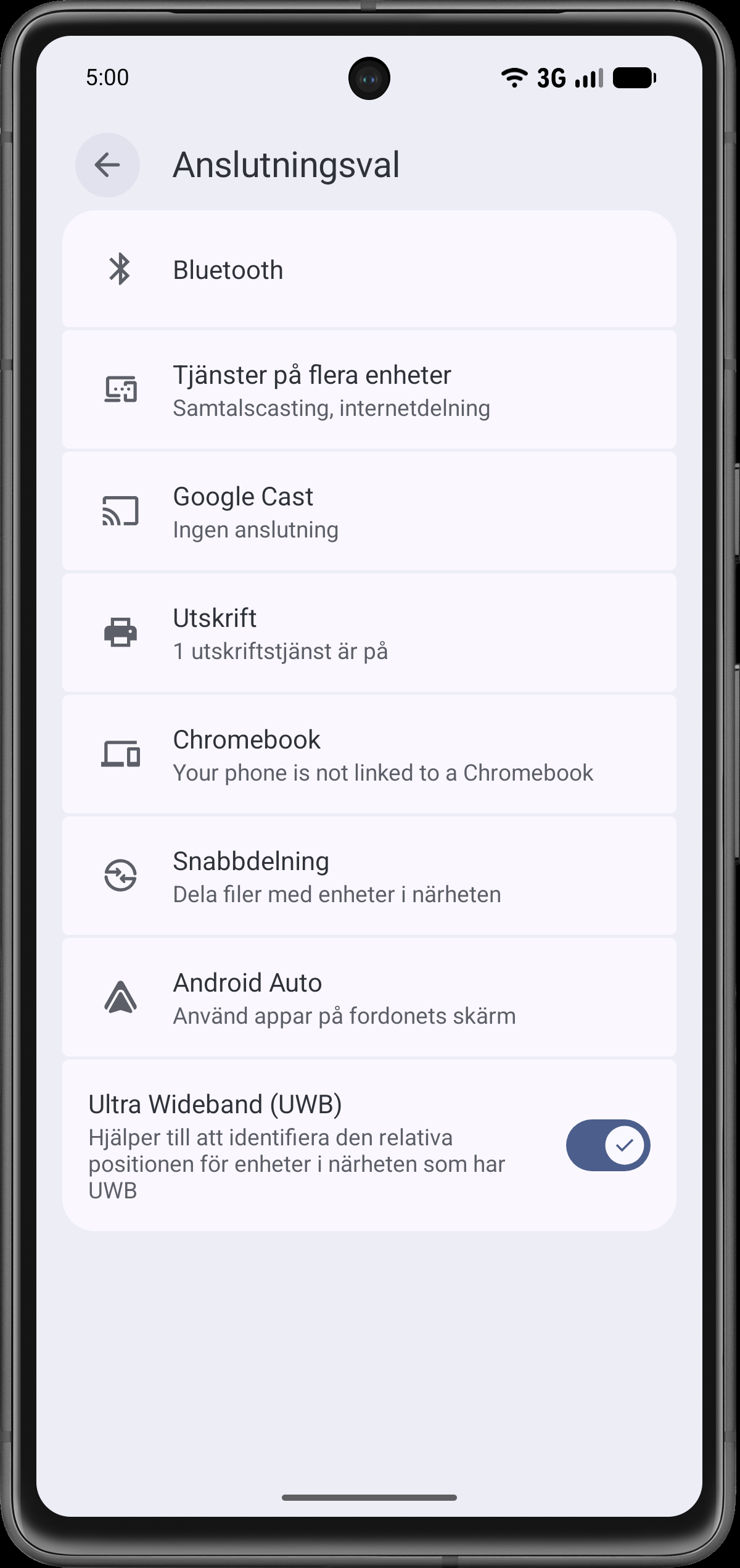 Öppna Android Auto