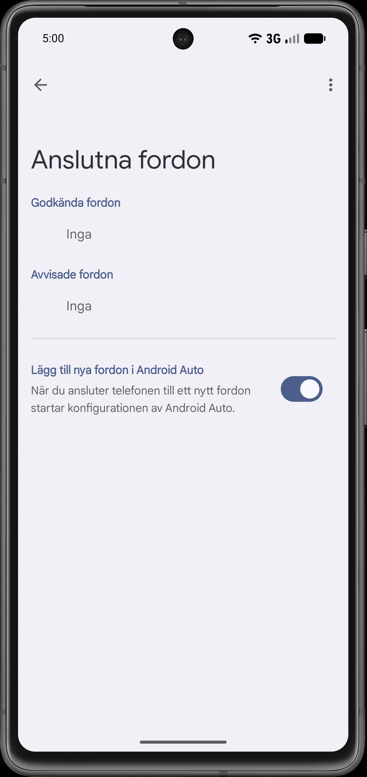 Tillåt nya fordon